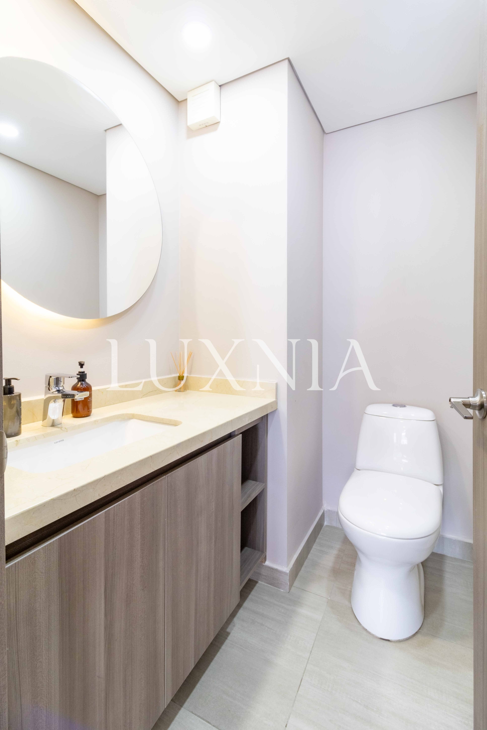 Baño social_1 (3) Apartamento en Venta, SANTA BARBARA